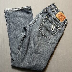 Lucky Brand Jeans 00/24 low rise Easy Rider Boot cut Denim Medium Wash Y2K VTG